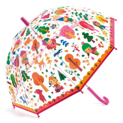 Parapluie pour enfants, modèle forêt, de la marque Djeco-detail