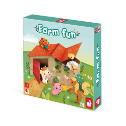 farm fun, jeu de société Janod-detail