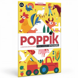 poster géant et stickers Poppik-detail