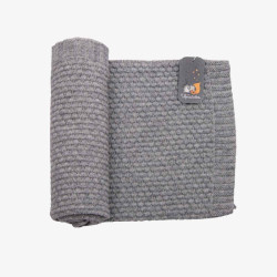 couverture en laine mixte moulin roty-detail