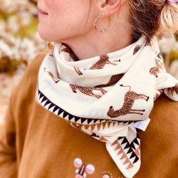 foulard zebre femme apaches collections-detail