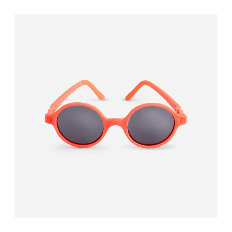 lunettes de soleil orange fluo incassables ki et la 4-6 ans