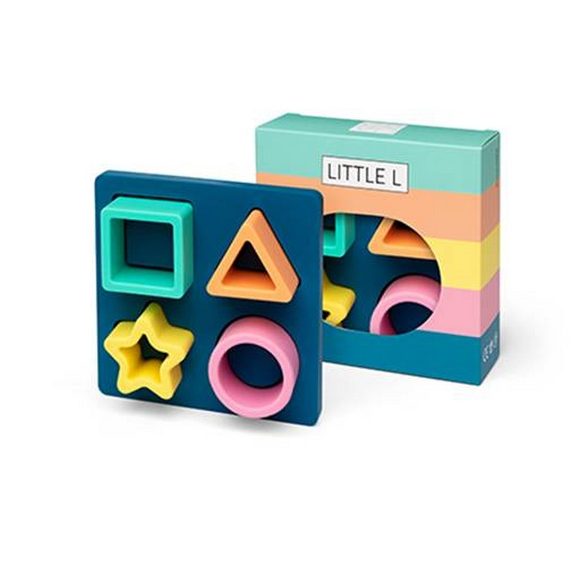 Puzzle géométrique en silicone - Little L
