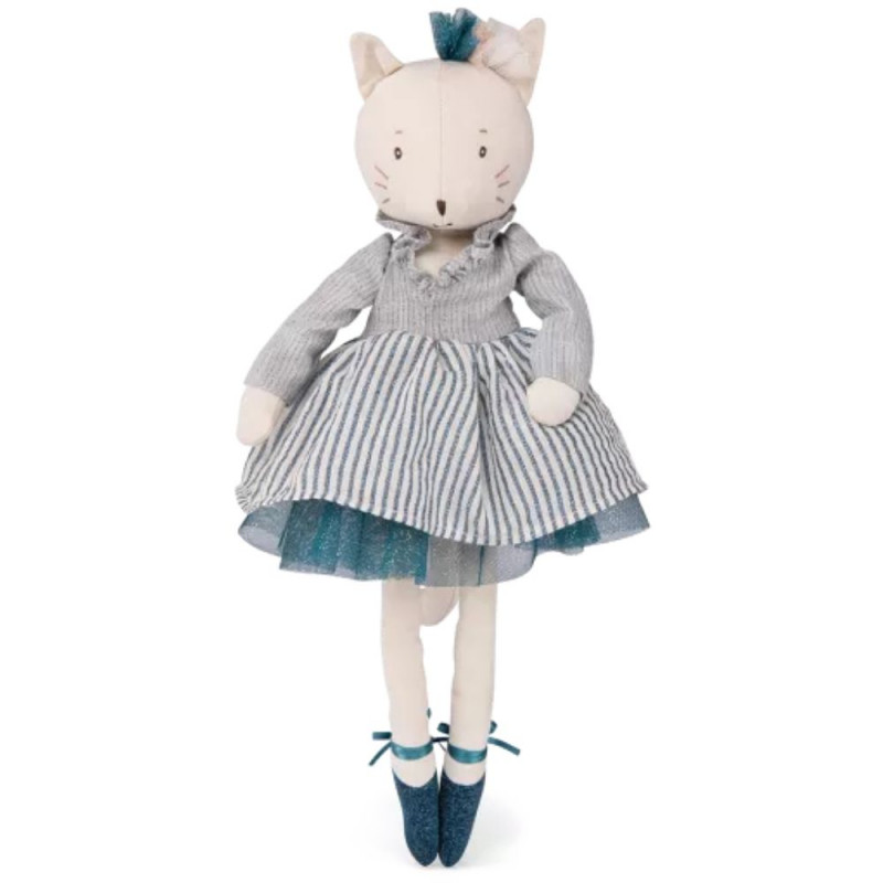 Grande poupée chat de 40cm - Collection La petite école de danse de Moulin Roty