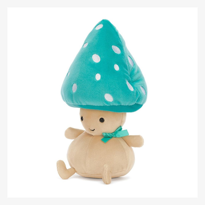Peluche champignon avec chapeau bleu - Jellycat