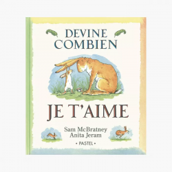 livre devine combien je t'aime de McBratney-Jeram de la marque Moulin Roty-detail