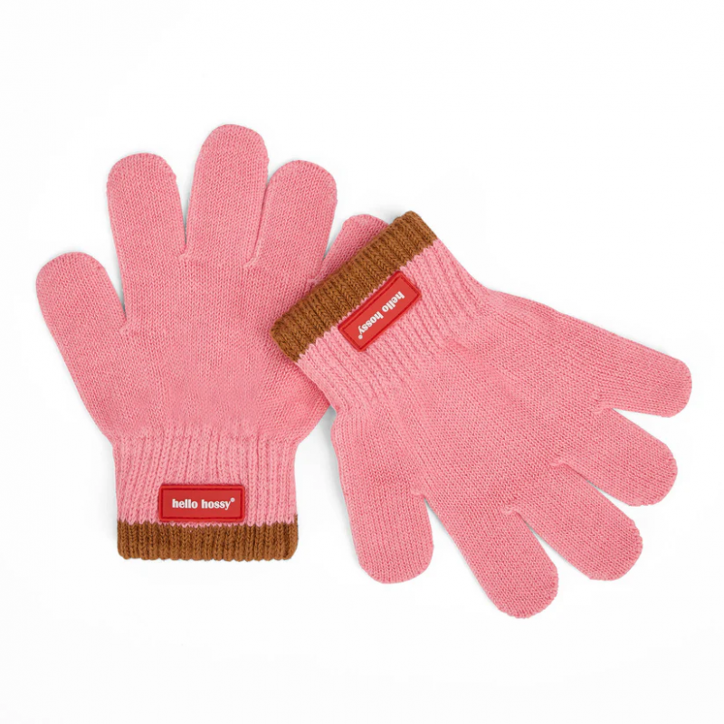 gants rose taille 4-6 ans de la marque hello hossy